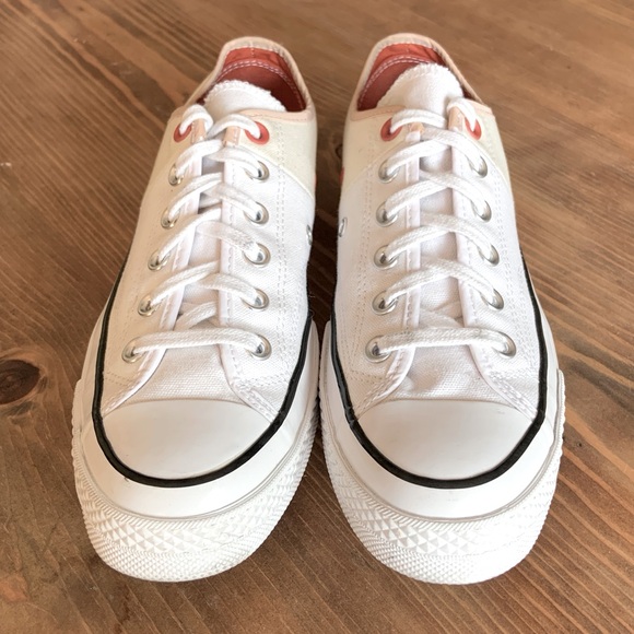 Converse CHUCK 70 OX Low “Sunblocked” White Egret Shimmer 9 - Picture 7 of 10